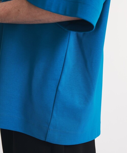 UNITED TOKYO（ユナイテッドトウキョウ）の「テクノラマリラックスフィットクルーネックTシャツ（Tシャツ/カットソー・メンズ・グリーン/ホワイト/ブラック/グレー/ブルー/ネイビー/グレイッシュブルー/パープル/ミント・3/1/2/4）」の13枚目の写真