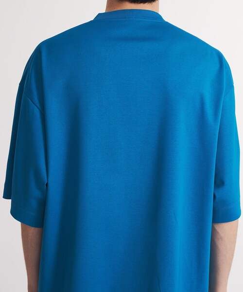 UNITED TOKYO（ユナイテッドトウキョウ）の「テクノラマリラックスフィットクルーネックTシャツ（Tシャツ/カットソー・メンズ・グリーン/ホワイト/ブラック/グレー/ブルー/ネイビー/グレイッシュブルー/パープル/ミント・3/1/2/4）」の15枚目の写真