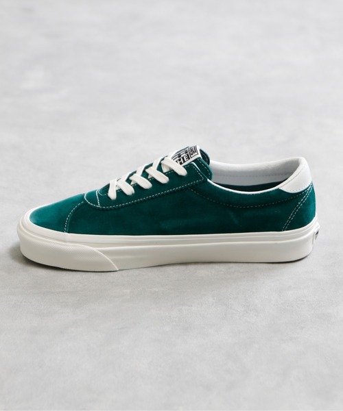 And A（アンドエー）の「VANS ヴァンズ / STYLE 73 DX スタイル ローカット スエード レザースニーカー / VN0A7Q5A4QU_DRK_KHK（スニーカー・レディース・グリーン/パープル/ベージュ・23.0cm/24.5cm/24.0cm/23.5cm）」の8枚目の写真