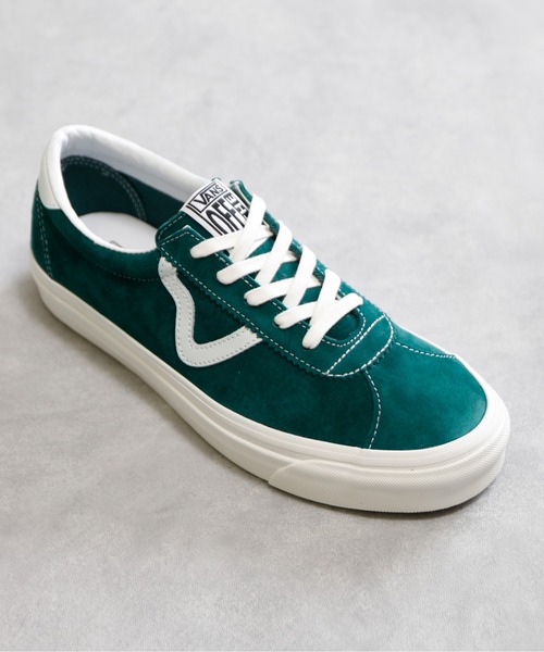 And A（アンドエー）の「VANS ヴァンズ / STYLE 73 DX スタイル ローカット スエード レザースニーカー / VN0A7Q5A4QU_DRK_KHK（スニーカー・レディース・グリーン/パープル/ベージュ・23.0cm/24.5cm/24.0cm/23.5cm）」の11枚目の写真