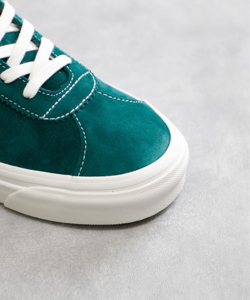 And A（アンドエー）の「VANS ヴァンズ / STYLE 73 DX スタイル ローカット スエード レザースニーカー / VN0A7Q5A4QU_DRK_KHK（スニーカー・レディース・グリーン/パープル/ベージュ・23.0cm/24.5cm/24.0cm/23.5cm）」の13枚目の写真