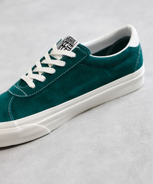 And A（アンドエー）の「VANS ヴァンズ / STYLE 73 DX スタイル ローカット スエード レザースニーカー / VN0A7Q5A4QU_DRK_KHK（スニーカー・レディース・グリーン/パープル/ベージュ・23.0cm/24.5cm/24.0cm/23.5cm）」の15枚目の写真