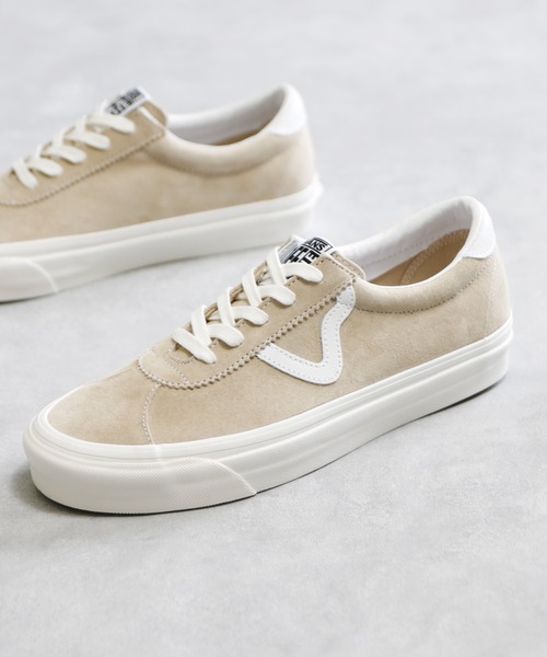 And A（アンドエー）の「VANS ヴァンズ / STYLE 73 DX スタイル ローカット スエード レザースニーカー / VN0A7Q5A4QU_DRK_KHK（スニーカー・レディース・グリーン/パープル/ベージュ・23.0cm/24.5cm/24.0cm/23.5cm）」の19枚目の写真