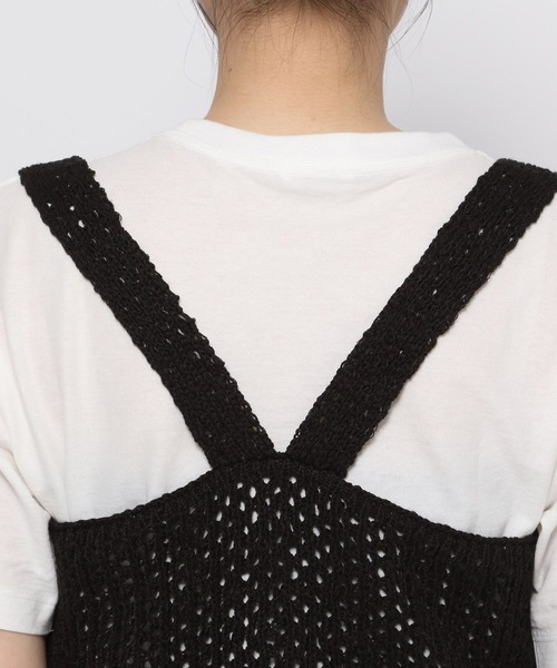 LOWRYS FARM（ローリーズファーム）の「ニットビスチェ　281355（ベスト・レディース・ブラック/ブラウン/オフホワイト/ブルー・FREE）」の19枚目の写真