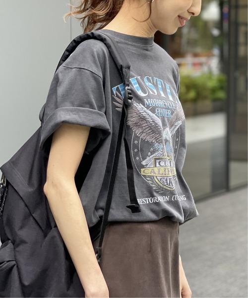 GOOD ROCK SPEED（グッドロックスピード）の「≪追加3≫【GOOD ROCK SPEED /グッドロックスピード】 ROCK S/S TEE（Tシャツ/カットソー・レディース・ブラック/ブラウン・SMALL）」の20枚目の写真