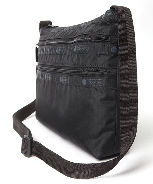 LeSportsac(レスポートサック)の「QUINN BAG 【日本限定】リサイクルドブラックJP(ショルダーバッグ・レディース・ブラック・FREE)」の5枚目の写真