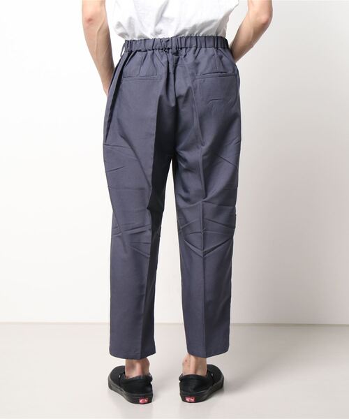 ADPOSION（アドポーション）の「【セットアップ対応】 ドライポリエステル アンクルイージーパンツ / ワイドパンツ（その他パンツ・メンズ・ブラック/ベージュ/カーキ/ブルー・MEDIUM/LARGE/X-LARGE）」の5枚目の写真