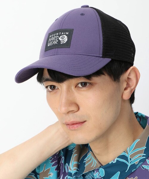 MOUNTAIN HARDWEAR(マウンテンハードウェアー)の「【Mountain Hardwear】MHW ロゴトラッカーハット(キャップ・メンズ・ブラック/ブルー/ピンク/ベージュ/ブルーグリーン・ONE SIZE)」の5枚目の写真