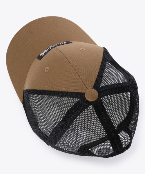 MOUNTAIN HARDWEAR(マウンテンハードウェアー)の「【Mountain Hardwear】MHW ロゴトラッカーハット(キャップ・メンズ・ブラック/ブルー/ピンク/ベージュ/ブルーグリーン・ONE SIZE)」の9枚目の写真