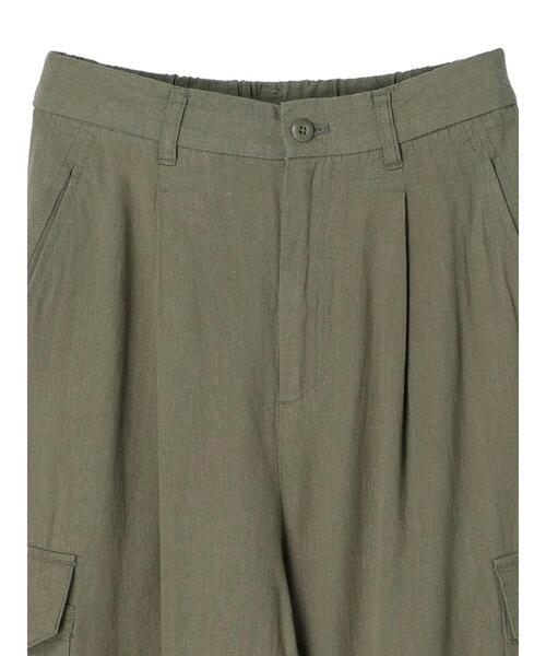 AMERICAN HOLIC(アメリカンホリック)の「リネンブレンドカーゴパンツ(カーゴパンツ・レディース・カーキ・S/L/M)」の22枚目の写真