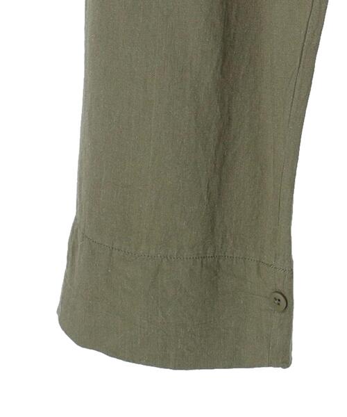 AMERICAN HOLIC(アメリカンホリック)の「リネンブレンドカーゴパンツ(カーゴパンツ・レディース・カーキ・S/L/M)」の18枚目の写真