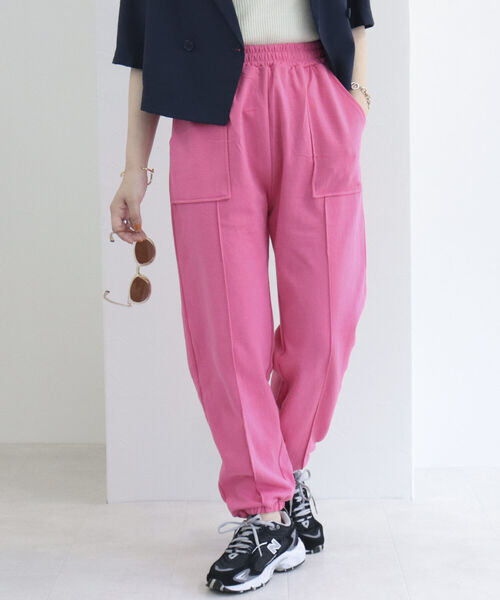 fredy repit（フレディレピ）の「【WEB限定】ダンボールニットジョガーパンツ（その他パンツ・レディース・チャコールグレー/ライトブルー/グレー/ピンク/アイボリー・38）」の5枚目の写真