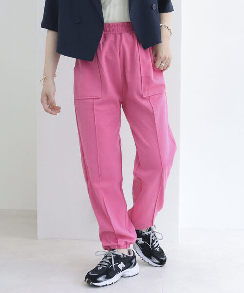 fredy repit（フレディレピ）の「【WEB限定】ダンボールニットジョガーパンツ（その他パンツ・レディース・チャコールグレー/ライトブルー/グレー/ピンク/アイボリー・38）」の16枚目の写真