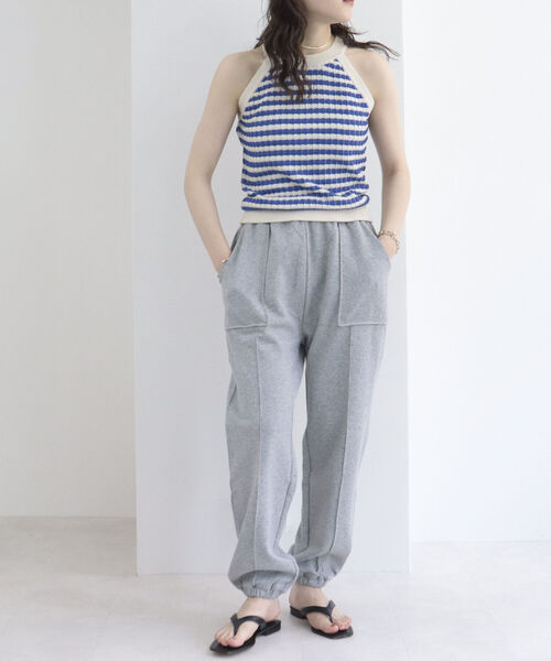 fredy repit（フレディレピ）の「【WEB限定】ダンボールニットジョガーパンツ（その他パンツ・レディース・チャコールグレー/ライトブルー/グレー/ピンク/アイボリー・38）」の14枚目の写真