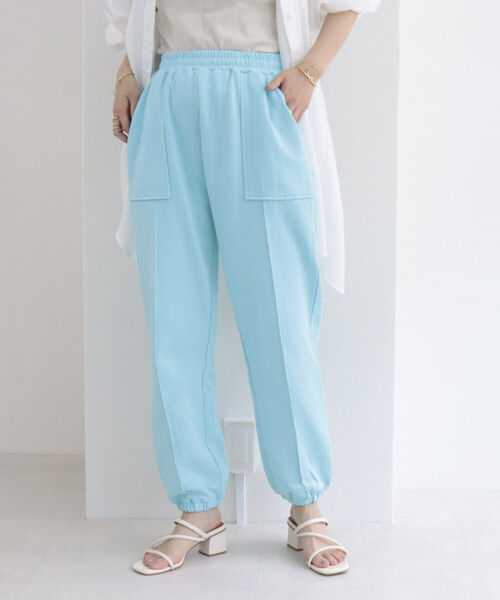 fredy repit（フレディレピ）の「【WEB限定】ダンボールニットジョガーパンツ（その他パンツ・レディース・チャコールグレー/ライトブルー/グレー/ピンク/アイボリー・38）」の11枚目の写真