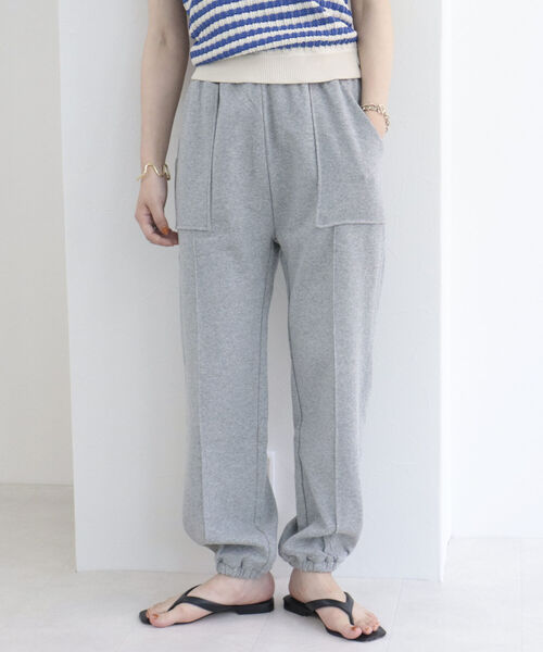 fredy repit（フレディレピ）の「【WEB限定】ダンボールニットジョガーパンツ（その他パンツ・レディース・チャコールグレー/ライトブルー/グレー/ピンク/アイボリー・38）」の10枚目の写真