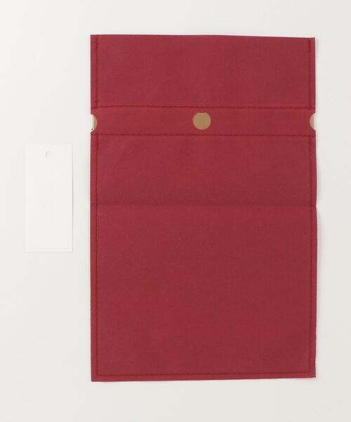 CRAZY FERRET（クレイジーフェレット）の「ギフトカード付きラッピングキット。リボンタイプで開閉や確認もしやすい♪（ラッピングキット・レディース・レッド・MEDIUM）」の2枚目の写真