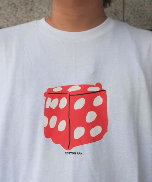 cotton pan（コットンパン）の「COTTON PAN/コットンパン　RED Tシャツ（Tシャツ/カットソー・メンズ・レッド・L/XL/M）」の3枚目の写真