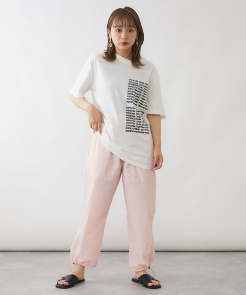 mebole（メボレ）の「カラーロゴプリントTシャツ（Tシャツ/カットソー・レディース・ホワイト/グリーン/パープル・FREE）」の19枚目の写真