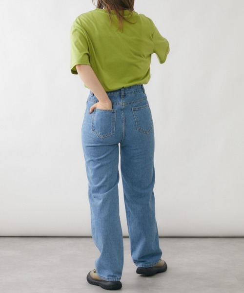 mebole（メボレ）の「カラーロゴプリントTシャツ（Tシャツ/カットソー・レディース・ホワイト/グリーン/パープル・FREE）」の10枚目の写真