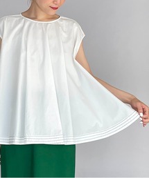 PICCIN | ラインステッチフレアブラウス(シャツ/ブラウス)