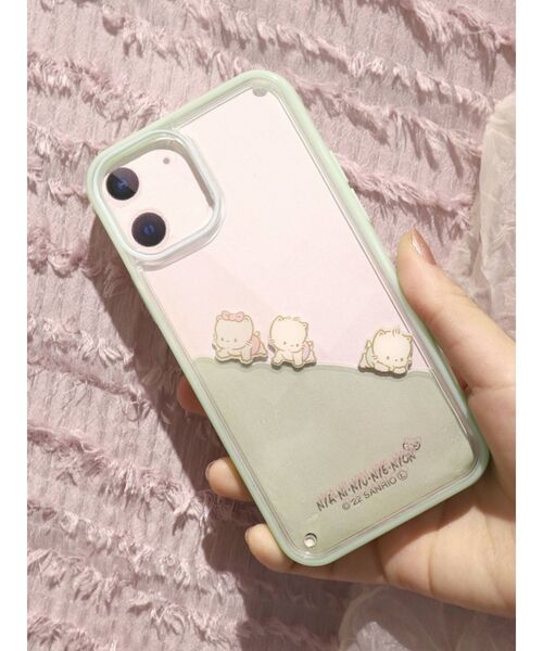 merry jenny（メリージェニー）の「【12 】ぷかぷかニャニィニュニェニョンiPhone case（スマホケース/カバー・レディース・グリーン・FREE）」の7枚目の写真