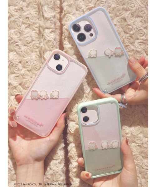 merry jenny（メリージェニー）の「【12 】ぷかぷかニャニィニュニェニョンiPhone case（スマホケース/カバー・レディース・グリーン・FREE）」の2枚目の写真