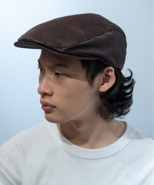 Fabulous（ファビュラス）の「fabulous コットンハンチング（ハンチング/ベレー帽・メンズ・ブラック/ベージュ/ブラウン・FREE）」の3枚目の写真