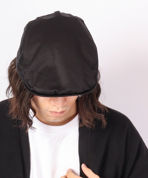 Fabulous（ファビュラス）の「fabulous コットンハンチング（ハンチング/ベレー帽・メンズ・ブラック/ベージュ/ブラウン・FREE）」の5枚目の写真