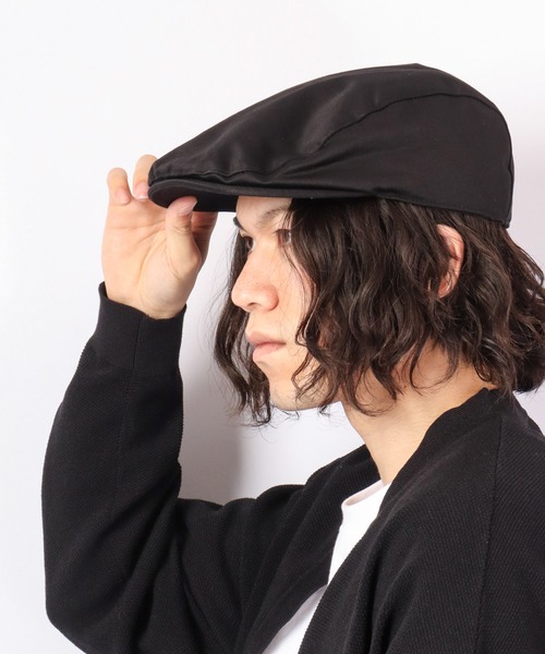 Fabulous（ファビュラス）の「fabulous コットンハンチング（ハンチング/ベレー帽・メンズ・ブラック/ベージュ/ブラウン・FREE）」の6枚目の写真