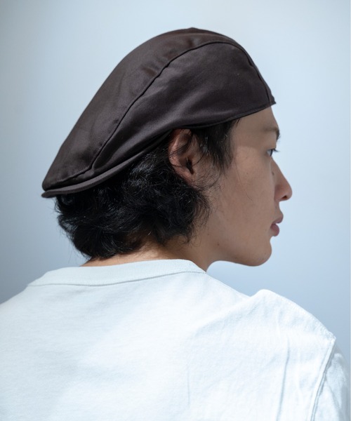 Fabulous（ファビュラス）の「fabulous コットンハンチング（ハンチング/ベレー帽・メンズ・ブラック/ベージュ/ブラウン・FREE）」の12枚目の写真