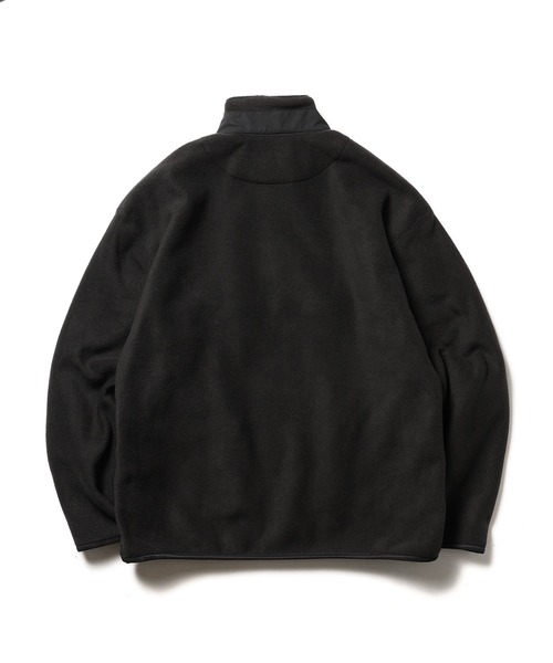 MR.OLIVE（ミスターオリーブ）の「メルトン フリース / スタンド アノラック(プルオーバー ジャケット)（ブルゾン・メンズ・カーキ/ブラック・SMALL/MEDIUM/LARGE）」の8枚目の写真