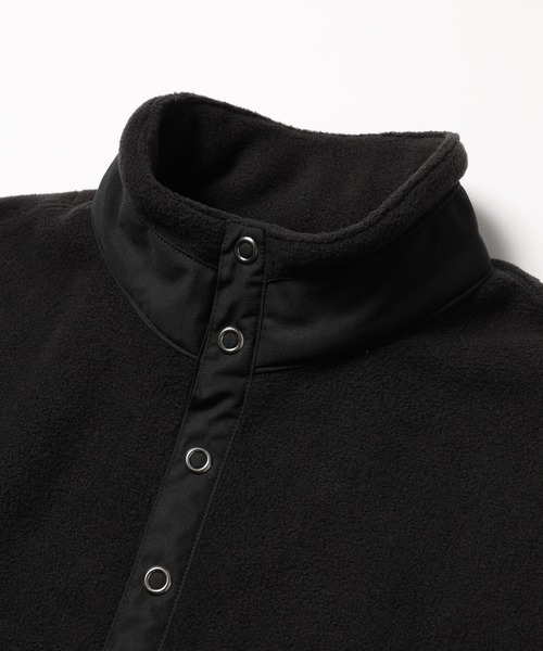 MR.OLIVE（ミスターオリーブ）の「メルトン フリース / スタンド アノラック(プルオーバー ジャケット)（ブルゾン・メンズ・カーキ/ブラック・SMALL/MEDIUM/LARGE）」の9枚目の写真