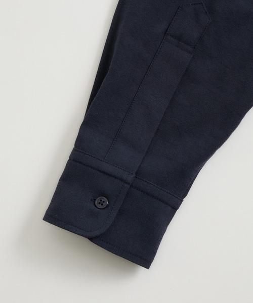 ADAM ET ROPE'（アダムエロペ）の「【WEB限定】LOGAN/ローガン 別注 ワンポイント刺繍 ビッグシルエット オックスフォードシャツ（シャツ/ブラウス・メンズ・ブラック/ネイビー/ブルー/ピンク/ホワイト・L/M）」の15枚目の写真