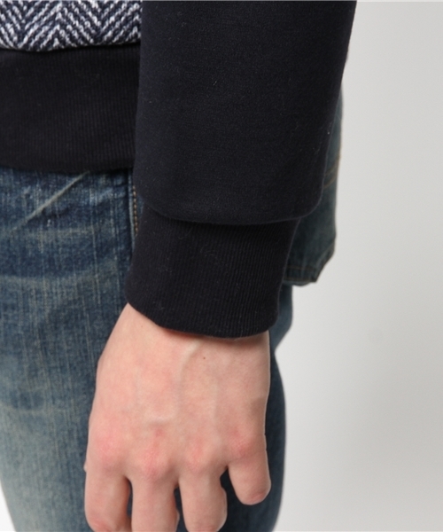 OUTLET(アウトレット)の「【WHO'S WHO gallery】EXヘリンボーン(Tシャツ/カットソー・メンズ・ネイビー・MEDIUM)」の6枚目の写真