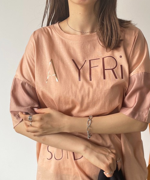 antic rag(アンティックラグ)の「ポリッシュロゴTシャツ(Tシャツ/カットソー・レディース・ホワイト/ブラック/ピンク・FREE)」の9枚目の写真