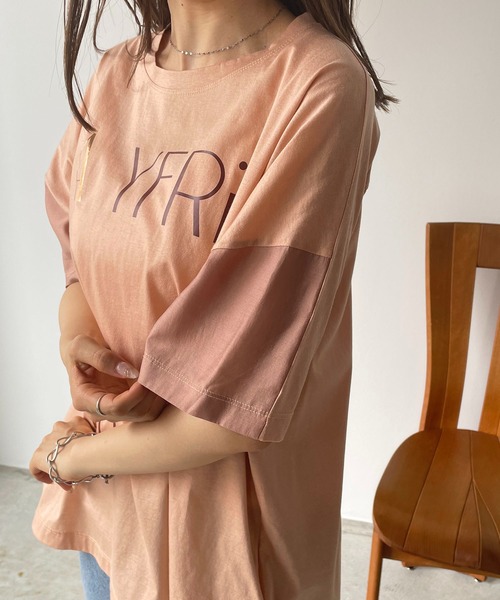 antic rag(アンティックラグ)の「ポリッシュロゴTシャツ(Tシャツ/カットソー・レディース・ホワイト/ブラック/ピンク・FREE)」の10枚目の写真