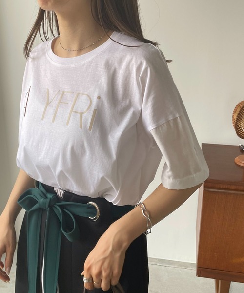 antic rag(アンティックラグ)の「ポリッシュロゴTシャツ(Tシャツ/カットソー・レディース・ホワイト/ブラック/ピンク・FREE)」の14枚目の写真
