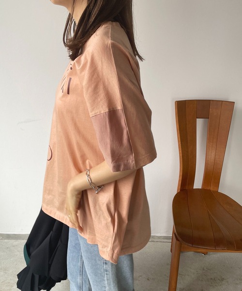antic rag(アンティックラグ)の「ポリッシュロゴTシャツ(Tシャツ/カットソー・レディース・ホワイト/ブラック/ピンク・FREE)」の11枚目の写真