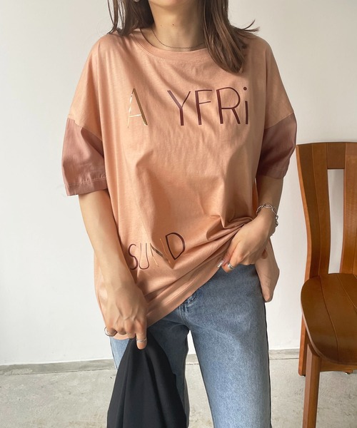 antic rag(アンティックラグ)の「ポリッシュロゴTシャツ(Tシャツ/カットソー・レディース・ホワイト/ブラック/ピンク・FREE)」の8枚目の写真