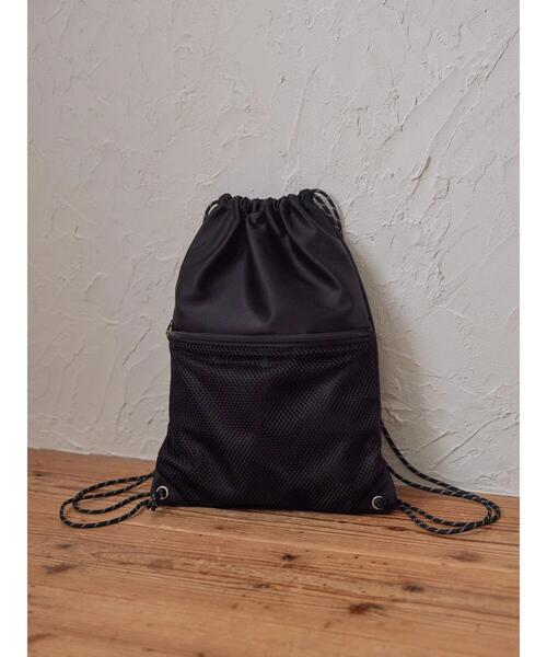 セール】メッシュポケットナップサック（バックパック/リュック