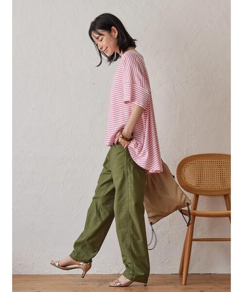 AMERICAN HOLIC（アメリカンホリック）の「メッシュポケットナップサック（バックパック/リュック・レディース・ベージュ/カーキ/ブラック・FREE）」の18枚目の写真