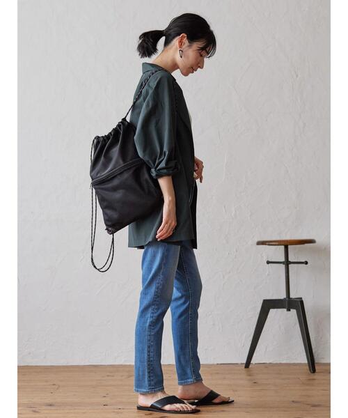 AMERICAN HOLIC（アメリカンホリック）の「メッシュポケットナップサック（バックパック/リュック・レディース・ベージュ/カーキ/ブラック・FREE）」の20枚目の写真