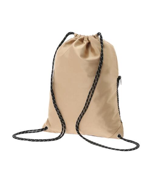 AMERICAN HOLIC（アメリカンホリック）の「メッシュポケットナップサック（バックパック/リュック・レディース・ベージュ/カーキ/ブラック・FREE）」の5枚目の写真