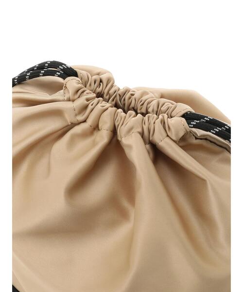 AMERICAN HOLIC（アメリカンホリック）の「メッシュポケットナップサック（バックパック/リュック・レディース・ベージュ/カーキ/ブラック・FREE）」の7枚目の写真