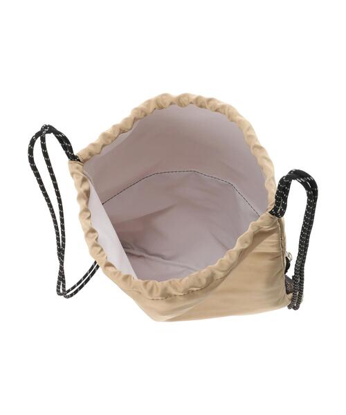 AMERICAN HOLIC（アメリカンホリック）の「メッシュポケットナップサック（バックパック/リュック・レディース・ベージュ/カーキ/ブラック・FREE）」の10枚目の写真