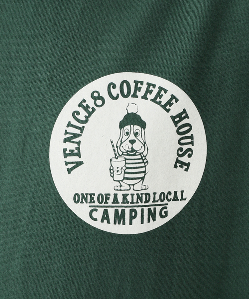 JOURNAL STANDARD(ジャーナルスタンダード)の「【VENICE 8 COFFEE×JS】BONFIRE Tシャツ(Tシャツ/カットソー・メンズ・ライトグレー/グリーン・MEDIUM/LARGE/X-LARGE)」の15枚目の写真
