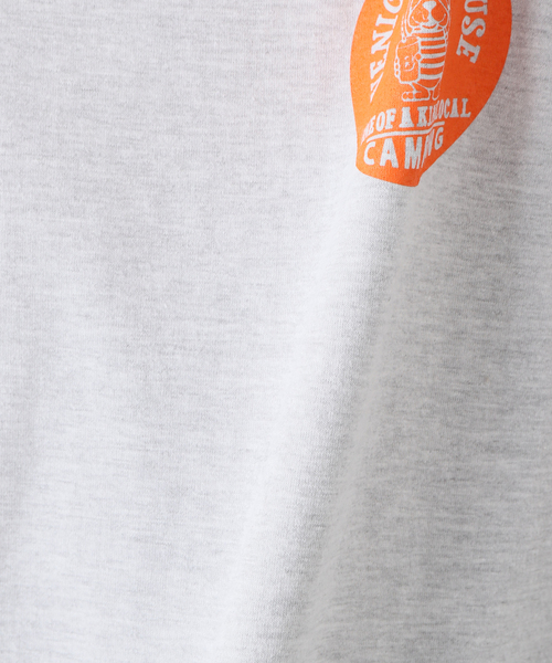 JOURNAL STANDARD(ジャーナルスタンダード)の「【VENICE 8 COFFEE×JS】BONFIRE Tシャツ(Tシャツ/カットソー・メンズ・ライトグレー/グリーン・MEDIUM/LARGE/X-LARGE)」の11枚目の写真