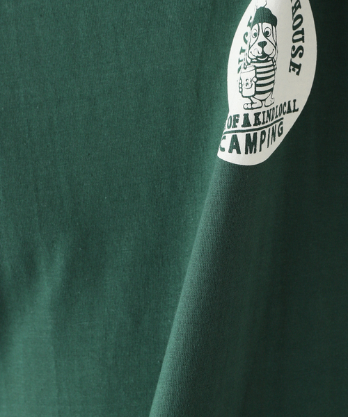 JOURNAL STANDARD(ジャーナルスタンダード)の「【VENICE 8 COFFEE×JS】BONFIRE Tシャツ(Tシャツ/カットソー・メンズ・ライトグレー/グリーン・MEDIUM/LARGE/X-LARGE)」の9枚目の写真