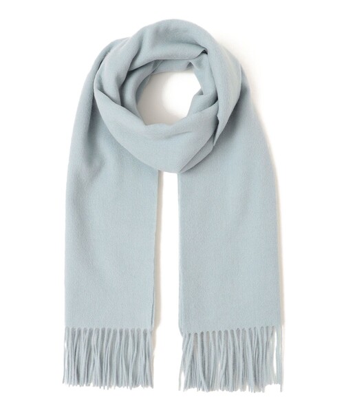 SHIPS（シップス）の「〈手洗い可能〉ソリッド ウールカシミヤ ストール◆（ストール/ショール・レディース・オフホワイト/グレー/ダークグレー/ベージュ/グリーン/ブルー/ライトブルー/ライトイエロー・ONE SIZE）」の14枚目の写真